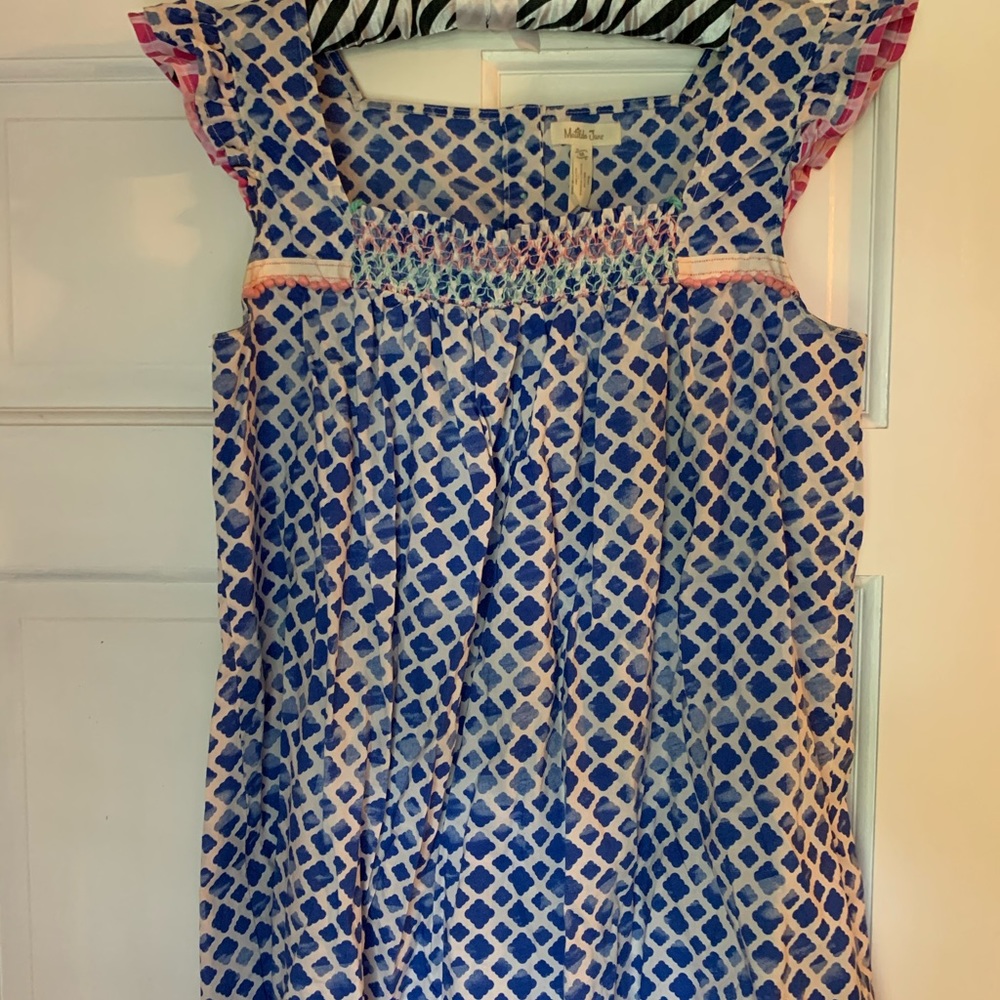 Colorful Matilda Jane Ruffle Top